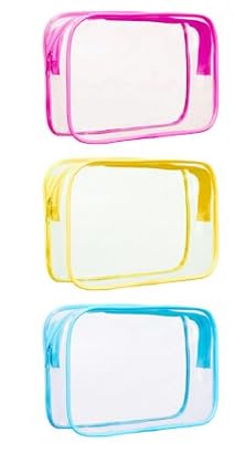 レゴ収納バッグ 透明おもちゃオーガナイザー ファスナー付き 玩具収納ボックス ラベルと説明ポケット付き 再利用可能 防水 子供のおもちゃオーガナイザー ボードゲーム・ブロック・パズル分類整理簡単 小物入れケース (L-横6個彩色)