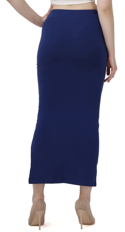 Image of Lycra Blend Cotton Saree Shapewear Petticoat for Women and Girls, Skirts Shapewear Dress for Saree
