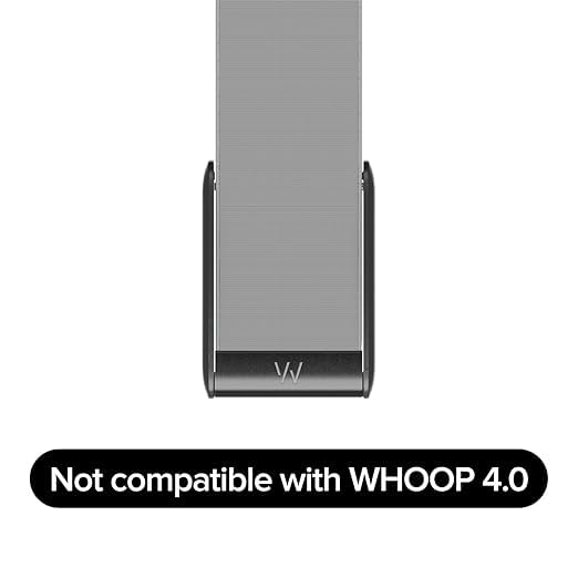 Image of Whoop 5.0 CoreKnit Wristband - Compatible with One and Peak- Comfortable, Versatile, Performance Knit Fitness Accessory for 24 /7 Activity, Sleep, Recovery Tracker (Not for MG) - Ash Grey
