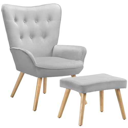 Taburetes Altos de Cocina Gris con Respaldo Marca BAKAJI