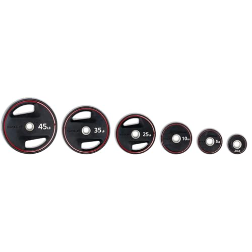 Image of SOLE Fitness Weight Plate Set, Home and Gym Exercise Equipment, Versatile Rubber-Coated Plates for Any Workout, Training, and Lifting, Designed for Easy Loading and Unloading for Olympic-sized Weight