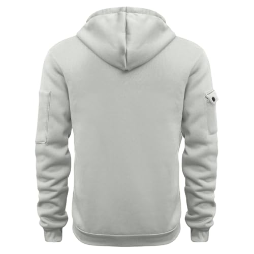 Tactical Hoodie for Boys Long Sleeve Quarter Zip Sweatshirt with Pocket, Casual Athletic Slim Fit Hooded Pullover2