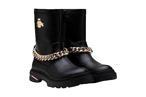 Botte tendance Fille Replay Gbl17 : l'élégance durable d'une chaussure en cuir au style affirmé