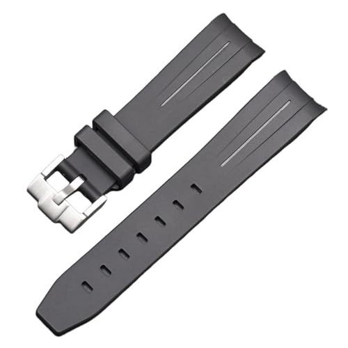 Bracelet en caoutchouc sans écart pour Moonswatch Moon et Mercury protection et étanchéité