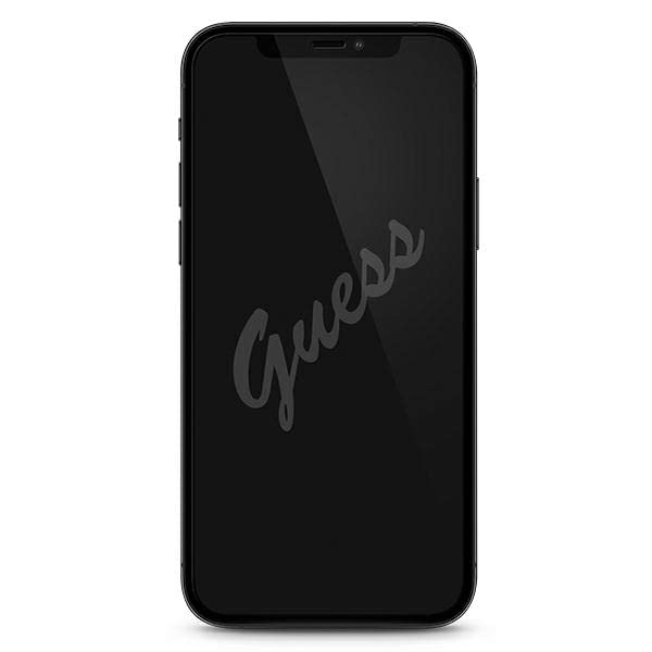 Guess Tempered Glass GUSPP12LSLTR iPhone 12 Pro Max 6.7 Inch Vintage Magic Logo, Clear, black - Image 2