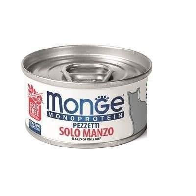Monge Monoprotein BEEF, cibo umido per gatti