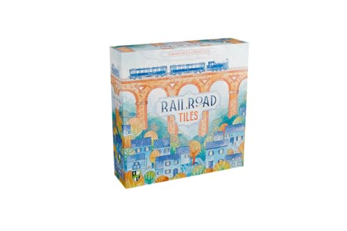 Railroad Tiles juego de mesa de estrategia familiar miniatura 1