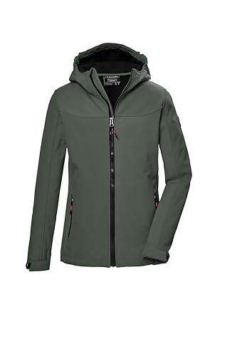 killtec Mädchen Softshelljacke/Outdoorjacke mit Kapuze KOS 145 GRLS...
