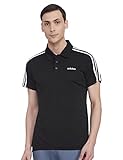 adidas Herren Poloshirt Design 2 Move 3-Streifen, Black/White, XL, FL0321