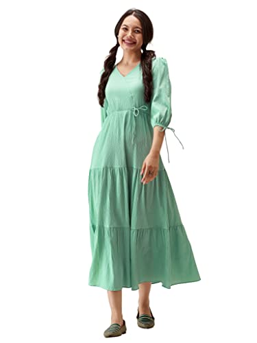 Image of AASK Women Fit and Flare Dress