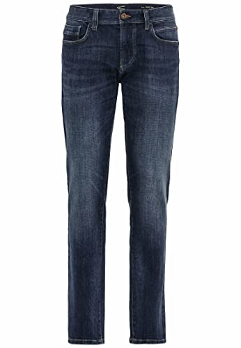 camel active Herren Regular Fit 5-Pocket Jeans aus Baumwolle Blau,...