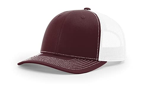 Image of Richardson 112 Trucker Hat - Premium Blank Baseball Cap, Adjustable Snapback Hat - Structured Six Panel Richardson Blank Hats