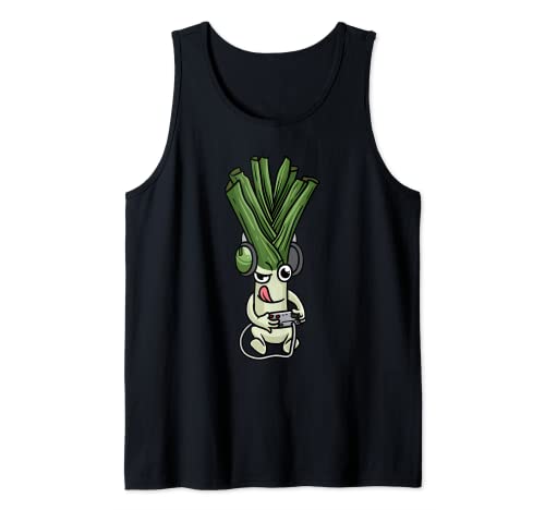 Lauch Gamer Videospiel Gaming Zocker Controller Lauch Tank Top