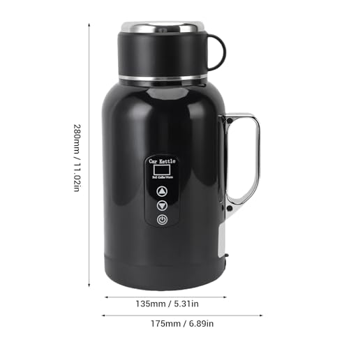 Hervidor eléctrico portátil Yosoo 1300ml con display LED miniatura 2