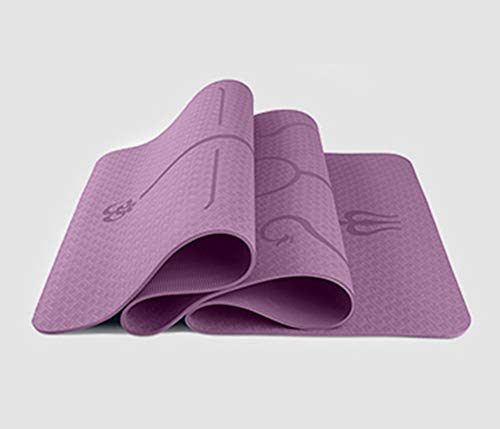 Grandcase Tapete Ioga para Exercício Fitness Tapete Treino Alta Densidade Antiderrapante para Ioga P