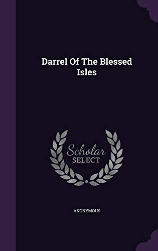 Darrel Of The Blessed Isles 1342916298 Book Cover