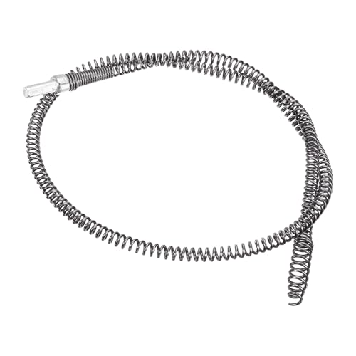 QUARKZMAN 3.28 Pies Cable Desatascador de Desagües, Muelle Limpiador de Atascos de Tuberías, Serpiente Flexible de Limpieza de Desagües para Cocina, Fregadero de Ducha