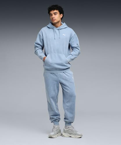 PUMA Herren Elevated Relaxed Wash Sweatpants FL Strickhose, Cool Blue, XXL EU – Ansicht 3