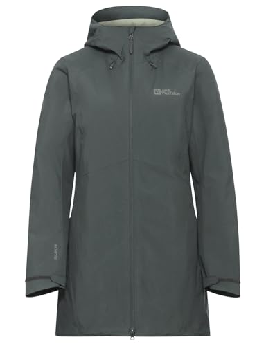 Jack Wolfskin Damen Heidelstein Ins Jkt W, Slate Green, L EU