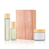MAY COOP 3-Step Korean Skincare Set | Essence Rice Toner, Moisturizer Face Cream & Activator Facial Serum | Maple Sap Hydrating Routine for All Skin Types