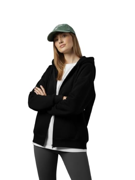 Premium Black Full Sleeve with Zipper | Warm & Soft Winter Comfort & Style Hoodie for Women-picture-35