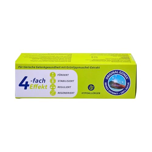 Canosan 1x 30 Kautabletten I Ergänzungsfuttermittel für Katzen I mit Gonex Grünlippmuschel-Extrakt I zur Unterstützung von Gelenken, Knorpeln, Sehnen und Bändern I Spar-Set plus Pharma Perle give-away