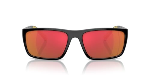 Scuderia Ferrari Men's Fz6003u Universal Fit Rectangular Sunglasses