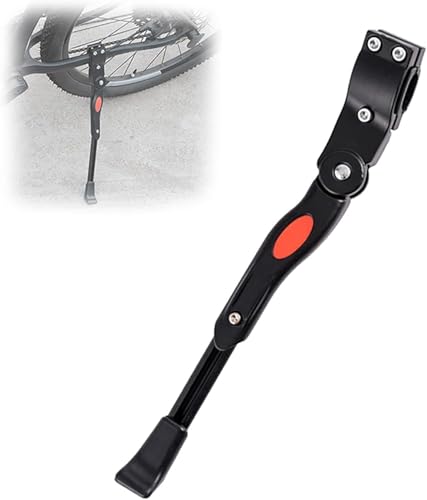 ✨【Facile da Installare】La parte inferiore del cavalletto per bicicletta può essere montata e regolata in altezza con una chiave a brugola. L'installazione è molto semplice: basta utilizzare una chiave a brugola per allentare le viti, quindi fissare il cavalletto al telaio della bicicletta e infine stringere le viti per regolare l'altezza e l'angolazione desiderate.