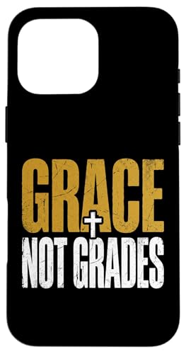 Grace Not Grades Christian Teacher Jesus Faith Bible �X�}�z�P�[�X iPhone 16 Pro Max �p