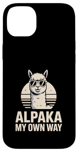 Cool Alpaka �}�C�I�E���E�F�C ���g�� �A���p�J �T���O���X �X�}�z�P�[�X iPhone 14 Plus �p