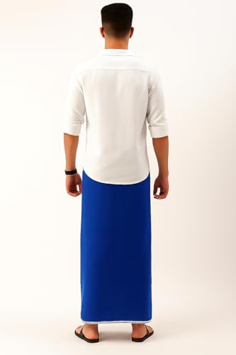 Image of pure cotton lungi for men