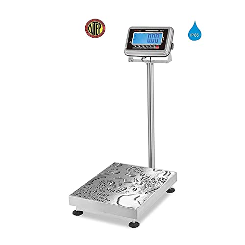 Báscula de banco VisionTechShop TBWS-100 acero inoxidable miniatura 5