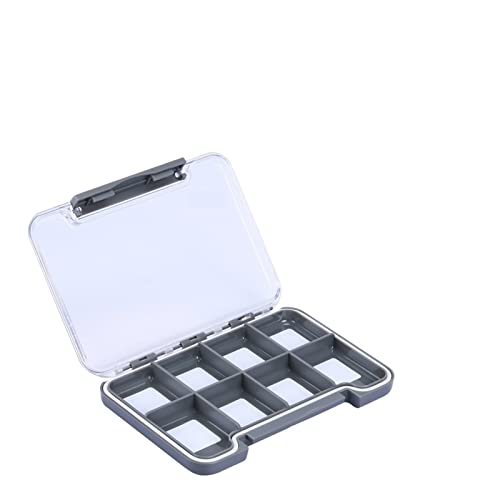 SFYAL1U wasserdichte Magnetische Angelhaken Box Leichte Gewicht 8 Fächer Fliegenfischen Lure Box 100% wangYUEQ