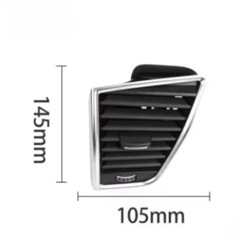 Deflector de salida de aire para Q5 2010-2016 LHD: rejilla para salpicadero frontal central 2