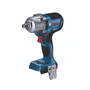 BOSCH GDS18V-330CN 18V Brushless Connected-Ready 1/2 In. Mid-Torque Impact Wrench with Friction Ring and Thru-Hole (Bare Tool)