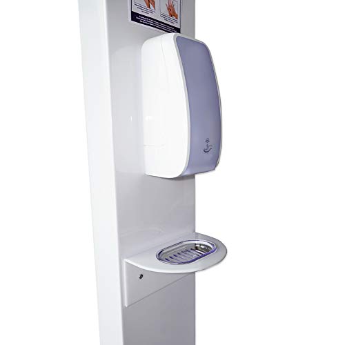 Desinfektionssäule zur Hand-Desinfektion – Desinfektionsmittelspender als Hygiene Tower, kontaktlose Händedesinfektion… – Bild 4