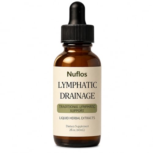 SAPURAIS Nuflos Lymphatic Drainage Drops Daily Liquid Formula 2 fl oz
