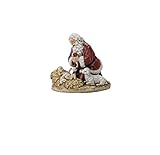 Joseph's Studio by Roman 8' H Kneeling Santa Figure, Tabletop Christmas Decoration