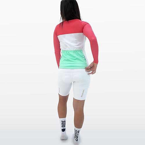 Camisa Ciclismo Feminina Sport Márcio May Manga Longa Napolitana