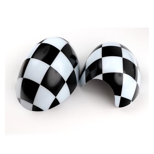 Coques de rétroviseur Mini Cooper R55 Black Flag rabat automatique