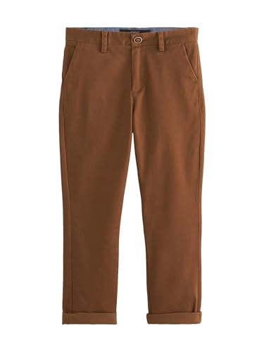 NEXT Chinohose mit Stretch Ingwer/Hellbraun 7 Jahre NEXT Chinohose mit Stretch Ingwer/Hellbraun 7 Jahre