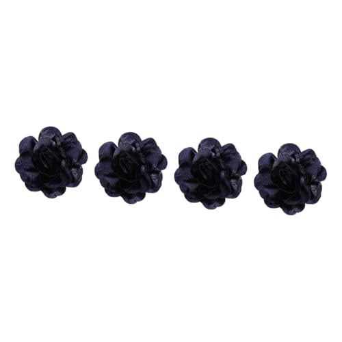 Broche fleur en satin : coffret de 5 fleurs en tissu à offrir pour fête des mères et anniversaire