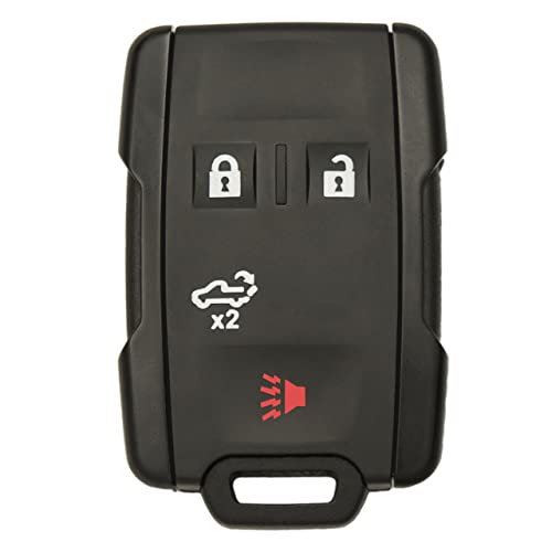 Keyless2Go Replacement for 4 Button Replacement Remote 433 Mhz for GM M3N-32337200 84209237