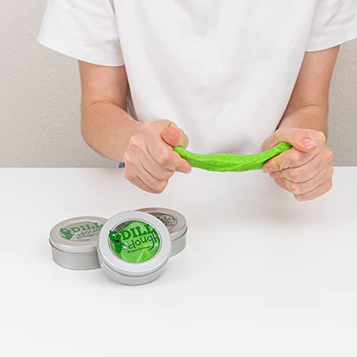 Dill Scented Stress Putty – Funny Pickle Gifts and Stocking Stuffers for Adults