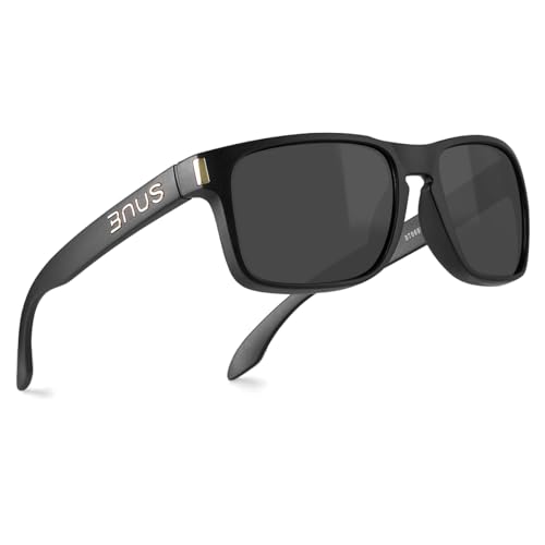 Image of Bnus italy made classic sunglasses corning real glass lens w. polarized option