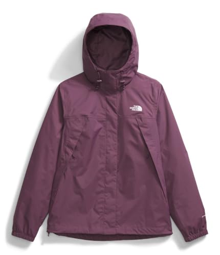 THE NORTH FACE Jaqueta feminina impermeável Antora (tamanho padrão e plus size), lilás, média