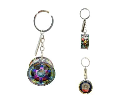 Image of UMANI Premium Stainless Steel Keychain Metal For Gifting With Key Ring Anti-Rust alloy Metal Keychain for bikes and cars