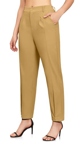 Womens Trendy and Stylish High Waisted Pants Work Pants Or Casual Wear Trousers Ankle Length Trousers2