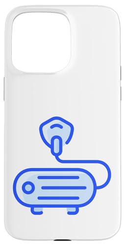 Terapeuta respiratorio nebulizador Carcasa para iPhone 15 Pro MAX