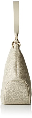 Borbonese 903875320, Borsa a Spalla Donna, Verde